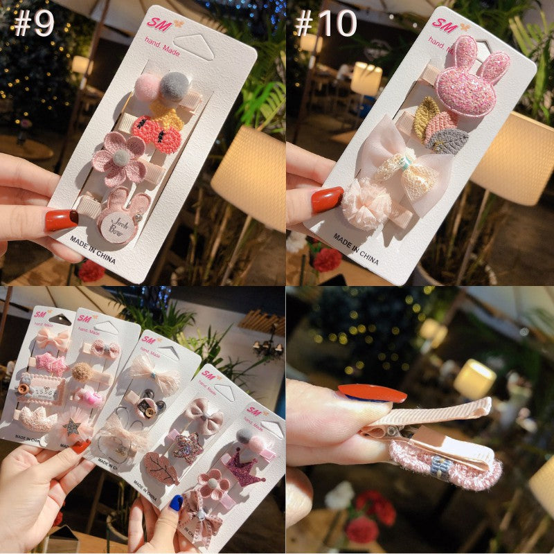 Baby Hair Clip Getah Rambut Baby Girl Cute Hair Clip Sepit Rambut Budak Perempuan Hair Pin Kids Hair Clip