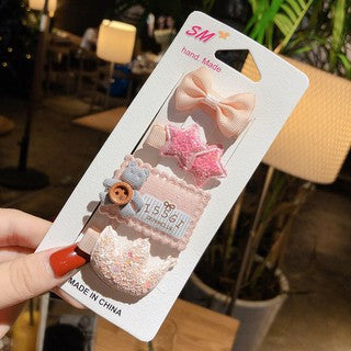 Baby Hair Clip Getah Rambut Baby Girl Cute Hair Clip Sepit Rambut Budak Perempuan Hair Pin Kids Hair Clip