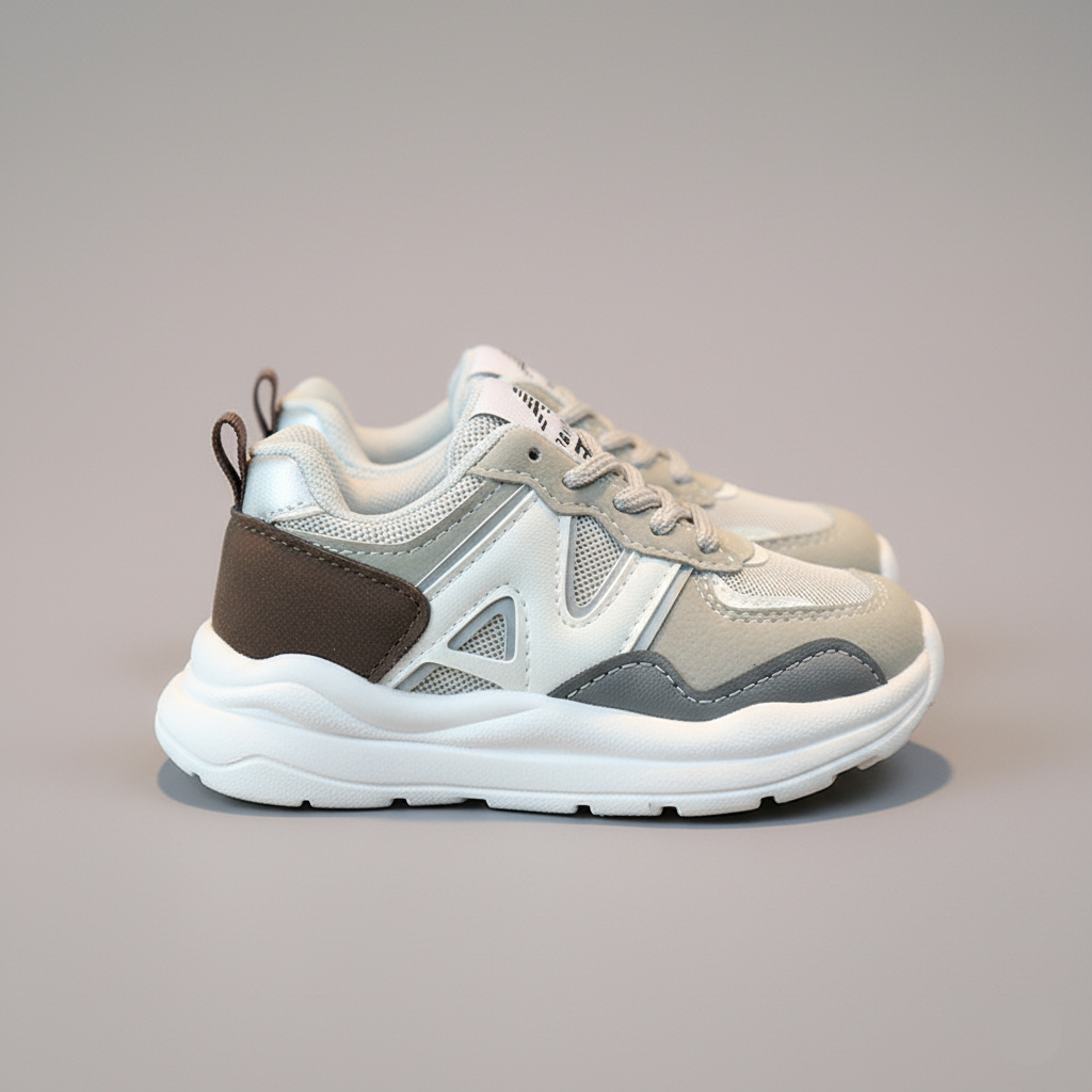 Kiddie Dash Sneaker Kasut Raya Budak Lelaki