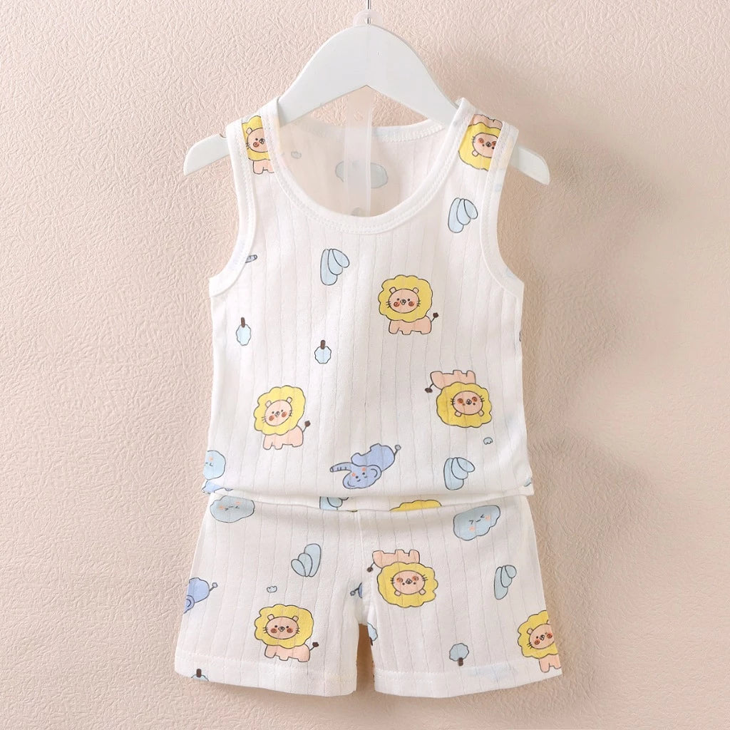Sunny Singlet Clothes Set Baby Clothes Kids Baju Budak