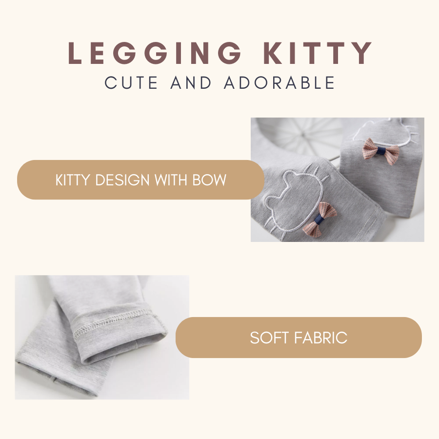 Legging Kitty Budak Perempuan Baby Girl Long Pants