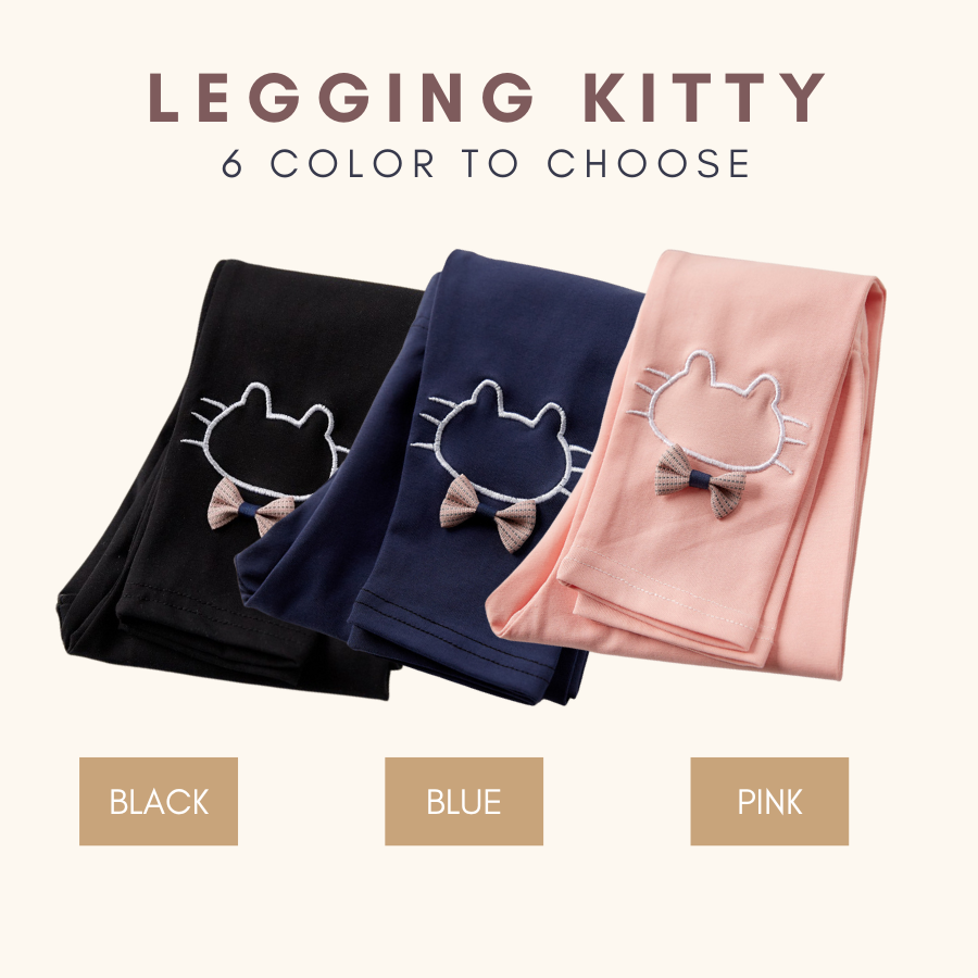Legging Kitty Budak Perempuan Baby Girl Long Pants
