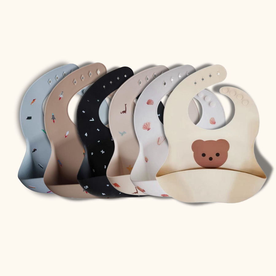 Ins Premium Silicone Bib Baby Bib Premium Soft Silicon