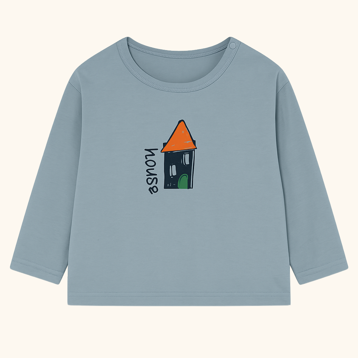 Casual Long Sleeve Shirt Long Sleeve Boy Kids Baju Raya
