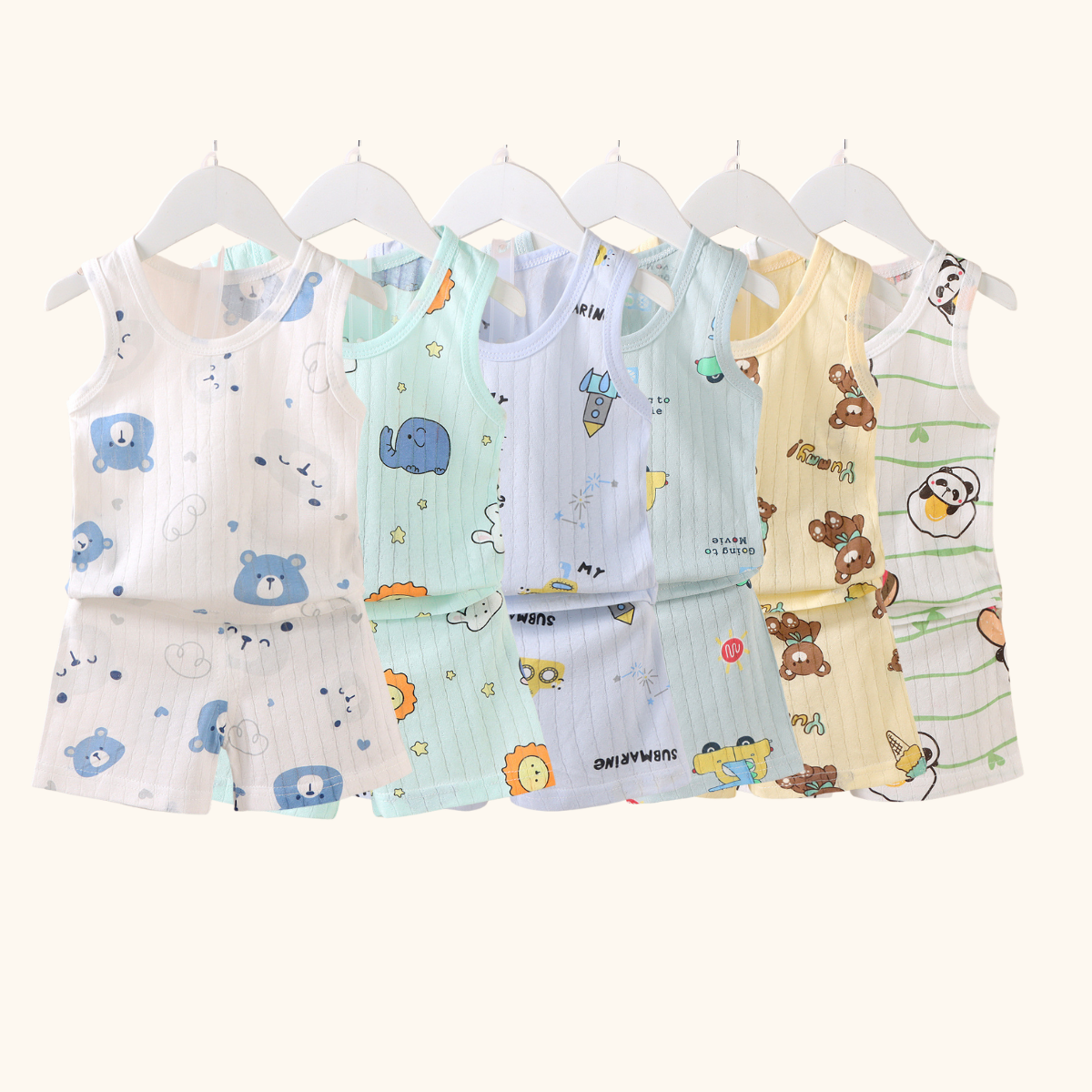 Sunny Singlet Clothes Set Baby Clothes Kids Baju Budak