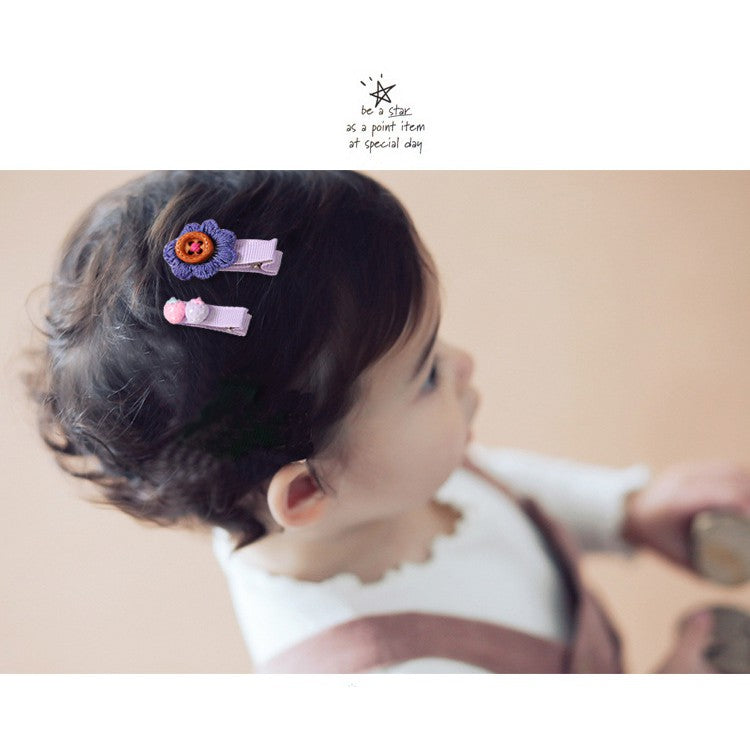 Baby Hair Clip Getah Rambut Baby Girl Cute Hair Clip Sepit Rambut Budak Perempuan Hair Pin Kids Hair Clip