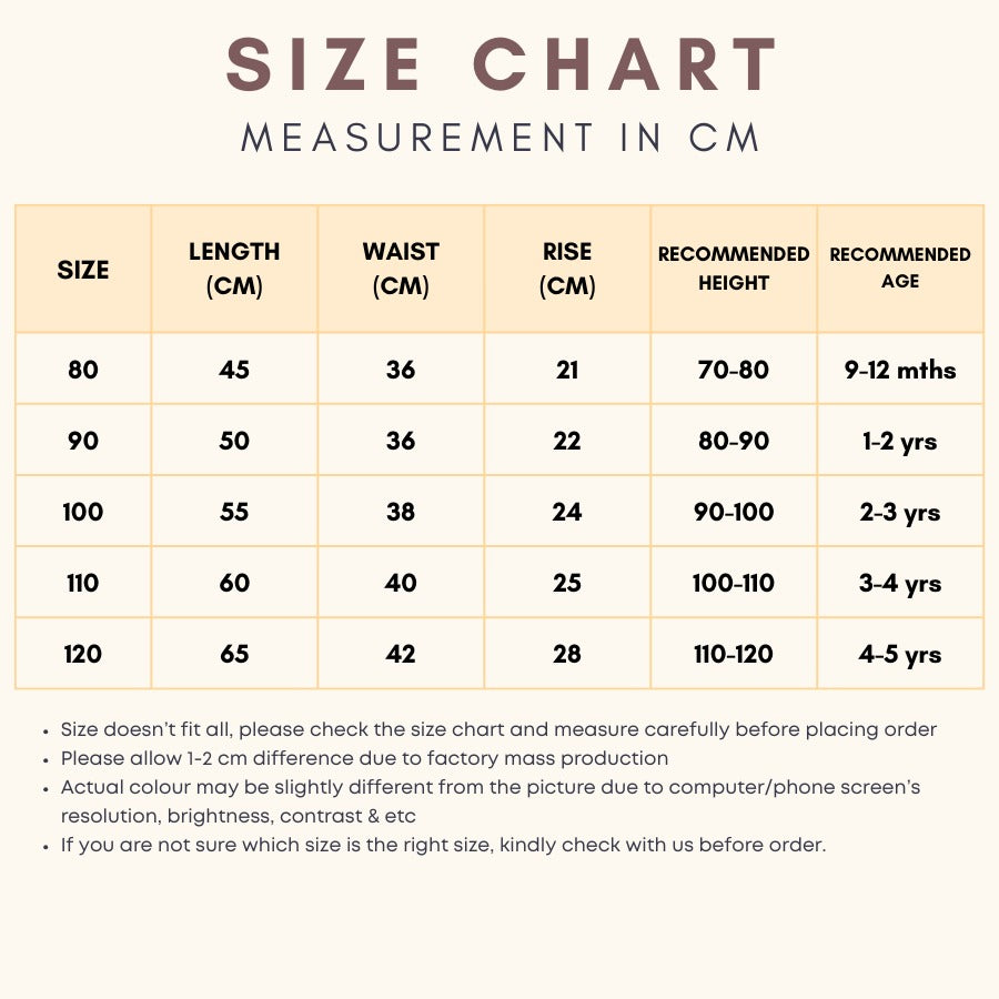 Coconana 9mths-5yrs Seluar Raya Budak Lelaki Seluar Perempuan Panjang Kain Jersey Kids Long Pants Anti Mosquito Pants