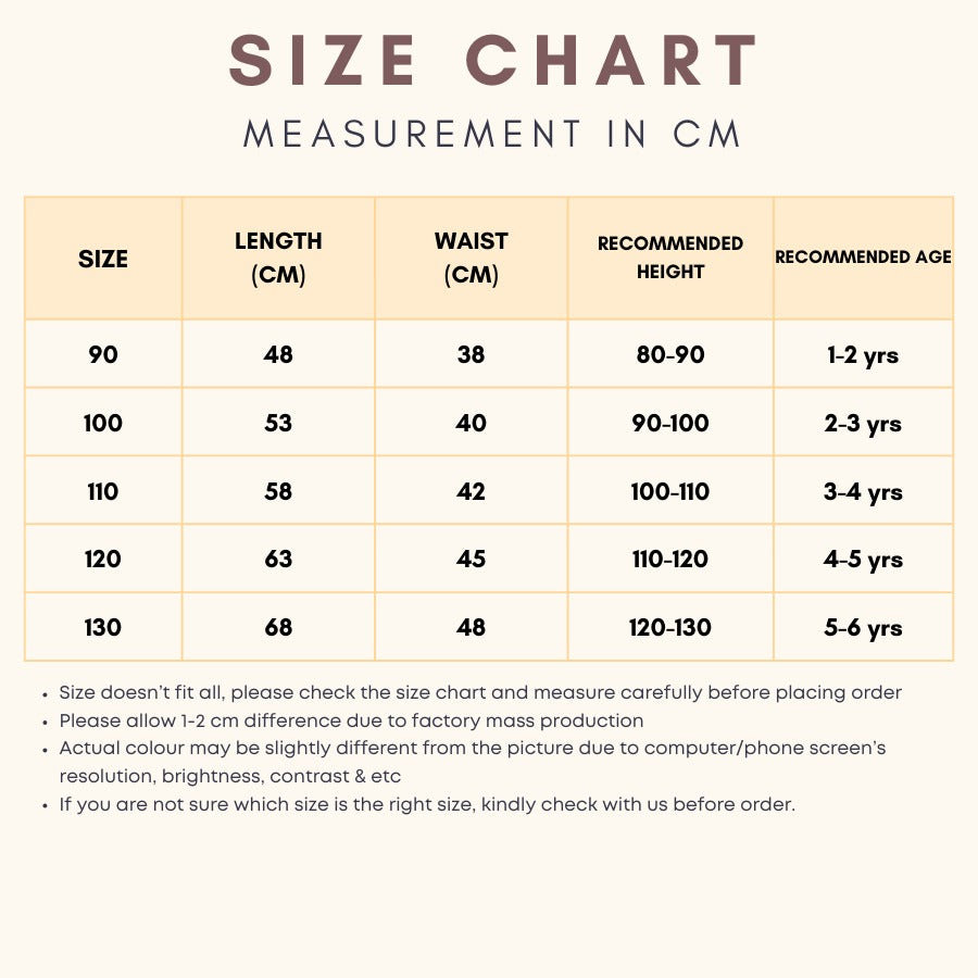 Coconana 1yr - 6yrs old Kids Relax Long Pants Soft Cotton Floral Batik Comfortable Baju Seluar Panjang Budak Raya