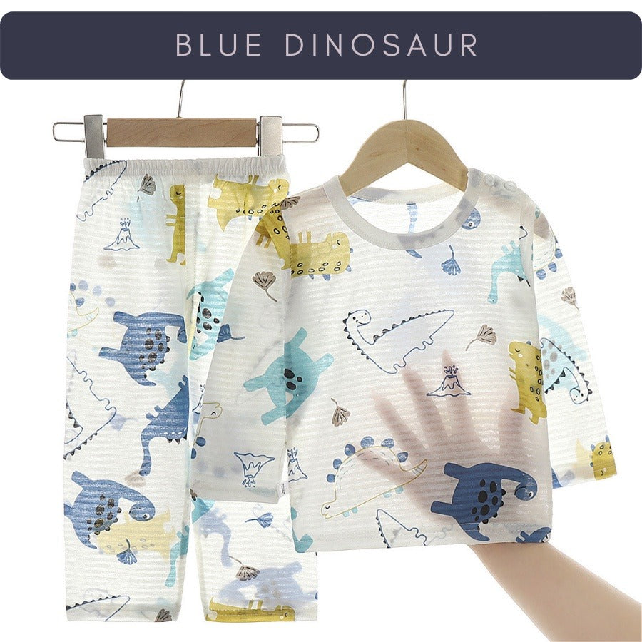 Coconana 1-5yrs Baju Tidur Budak Perempuan Pyjamas Kids Pajamas Kids Cotton Pyjamas Boy Baju Raya Tidur Budak Lelaki