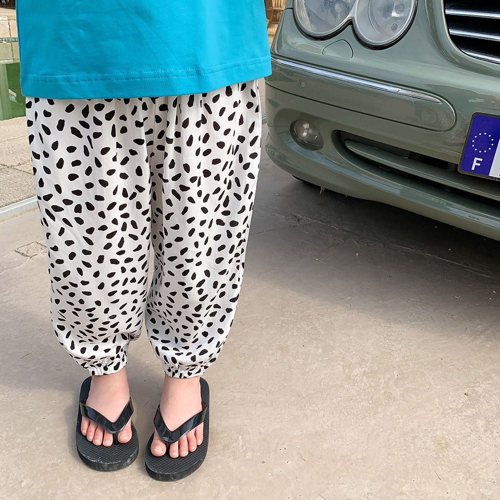 Coconana 1yr - 6yrs old Kids Relax Long Pants Soft Cotton Floral Batik Comfortable Baju Seluar Panjang Budak Raya