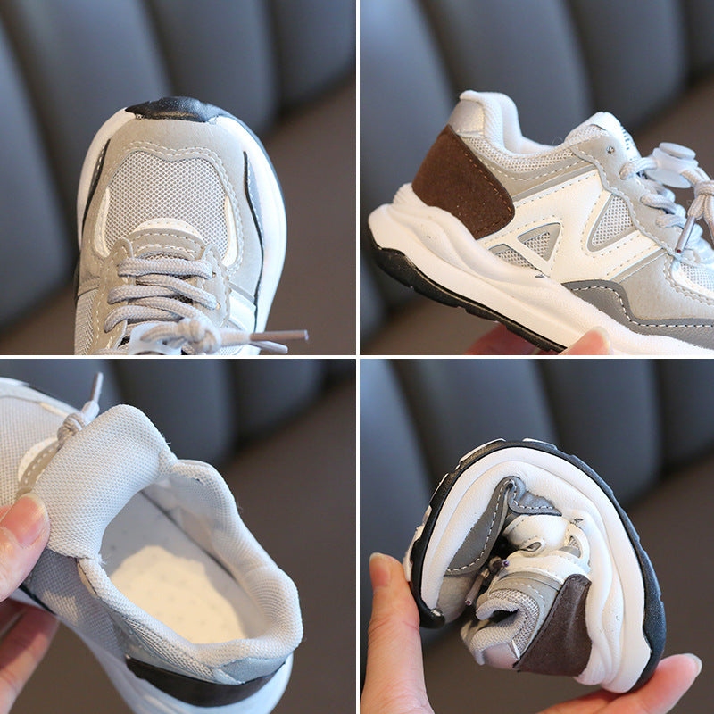 Kiddie Dash Sneaker Kasut Raya Budak Lelaki