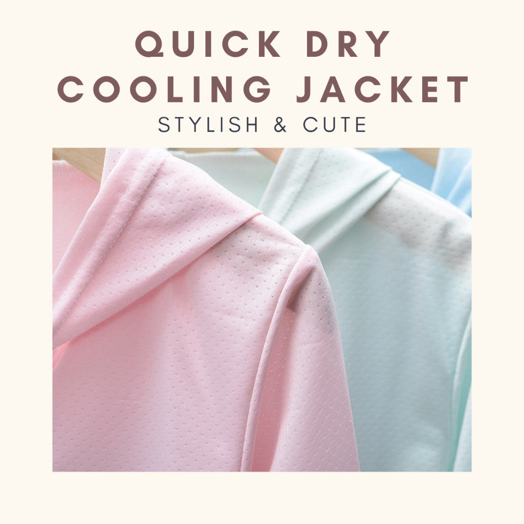 Baju Budak Lelaki 1-8Y Kids Boy Jacket Quick Dry Cooling Middle Zip Baju Sejuk Lengan Panjang Baby Boy Outerwear Toddler