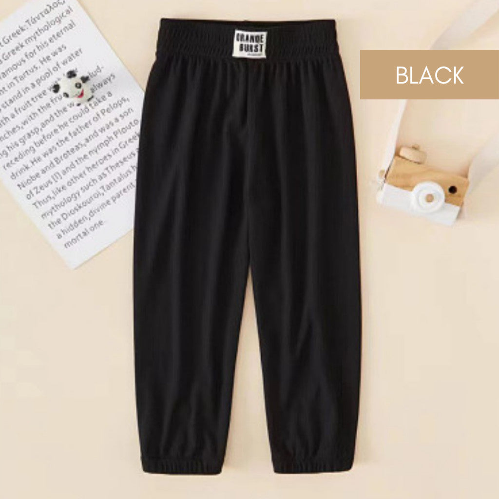 Seluar Panjang Budak 9M-6Y Kids Long Pants Girl Baby Boy Cooling Unisex Toddler Baju Anak Pakaian Kanak