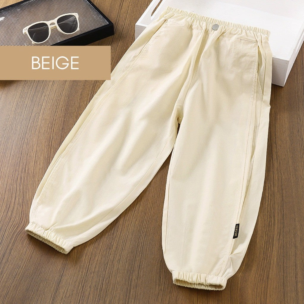 Seluar Panjang Baby Girl 4-10Y Kids Girl Cargo Long Pants Side Pocket Budak Perempuan Toddler Baju Raya Merdeka