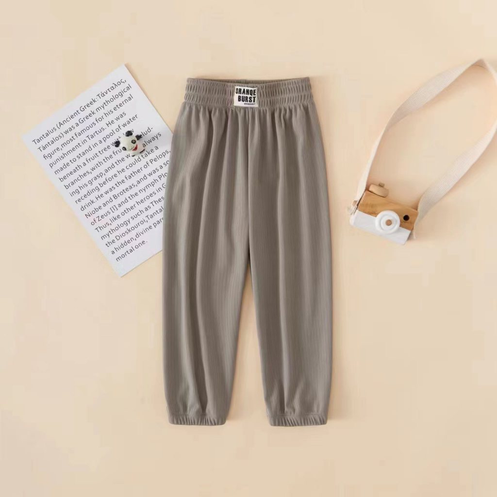 Seluar Panjang Budak 9M-6Y Kids Long Pants Girl Baby Boy Cooling Unisex Toddler Baju Anak Pakaian Kanak