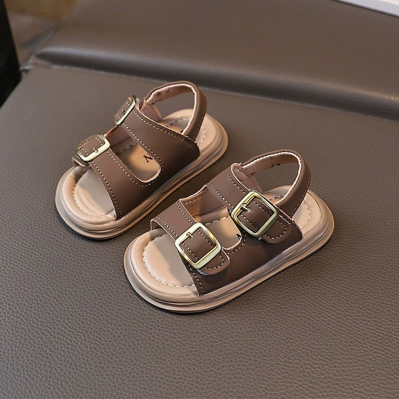 Kasut Sandal Budak Unisex 6M-5Y Kids Shoes Baby Boy Slipper Girl Selipar Jalan Lelaki Anak Perempuan