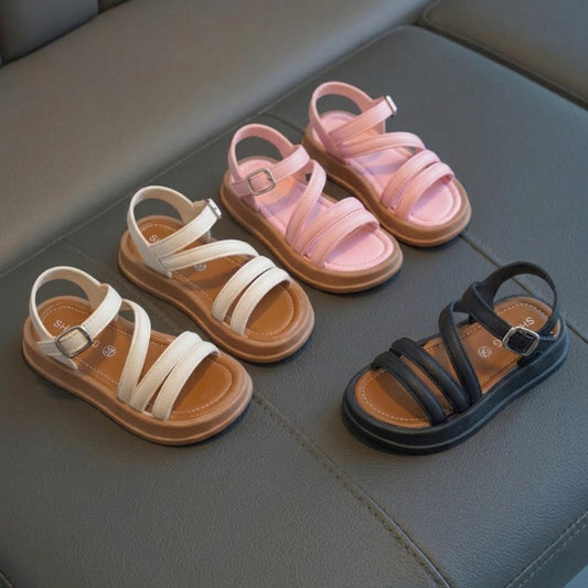 Kasut Sandal Budak Perempuan 6M-8Y Baby Girl Shoes Kids Toddler Selipar Harian Raya Kasut Jalan Anak