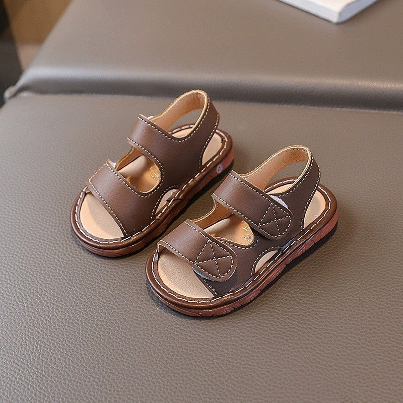Kasut Baby Unisex 0-3Y Baby Boy Sandal Kids Girl Toddler Slipper Soft Sole Anti Slip Kasut Budak Selipar Anak