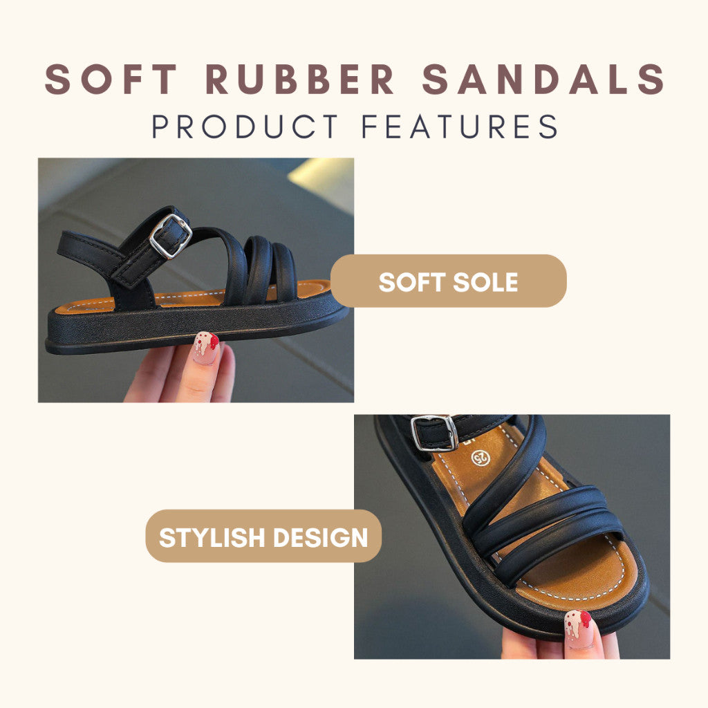 Kasut Sandal Budak Perempuan 6M-8Y Baby Girl Shoes Kids Toddler Selipar Harian Raya Kasut Jalan Anak