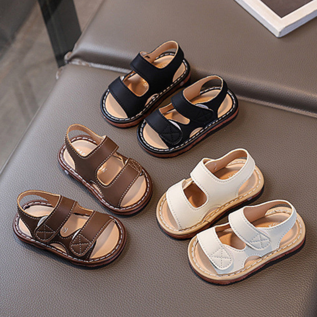 Kasut Baby Unisex 0-3Y Baby Boy Sandal Kids Girl Toddler Slipper Soft Sole Anti Slip Kasut Budak Selipar Anak