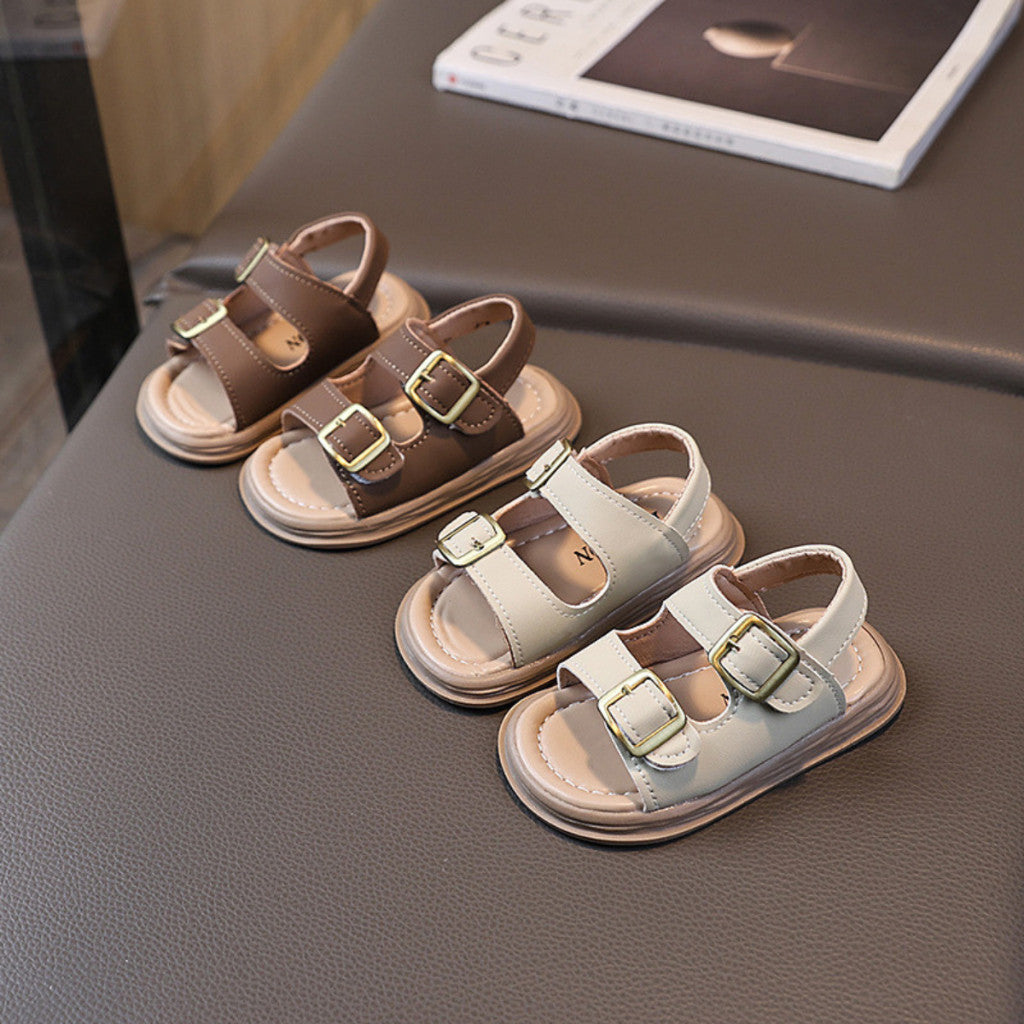 Kasut Sandal Budak Unisex 6M-5Y Kids Shoes Baby Boy Slipper Girl Selipar Jalan Lelaki Anak Perempuan