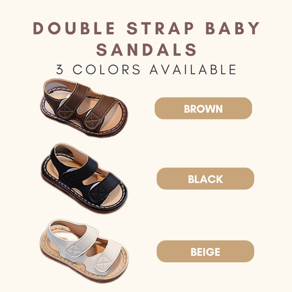Kasut Baby Unisex 0-3Y Baby Boy Sandal Kids Girl Toddler Slipper Soft Sole Anti Slip Kasut Budak Selipar Anak