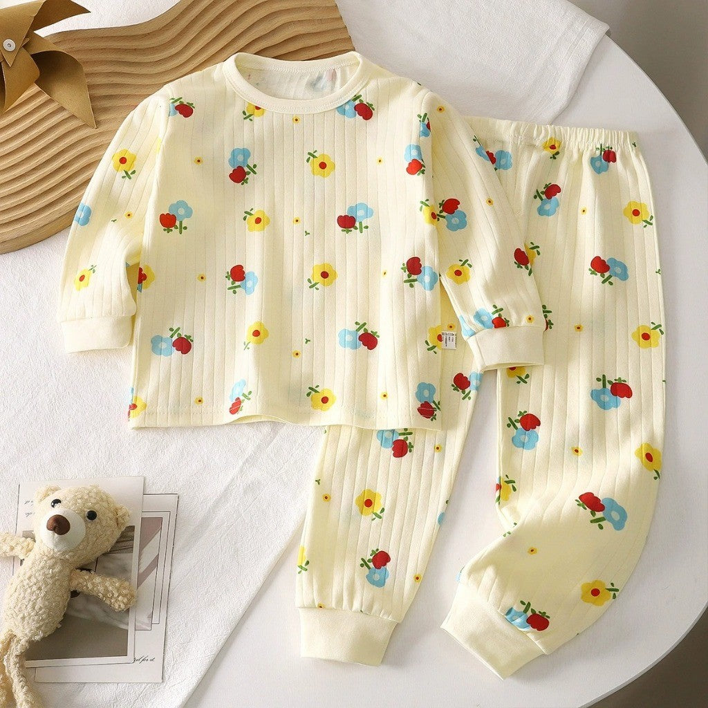 Baju Tidur Budak 6M-6Y Boy Baby Girl Kids Clothes Pajamas Sleepwear Pyjamas Baju Anak Tido Pijama