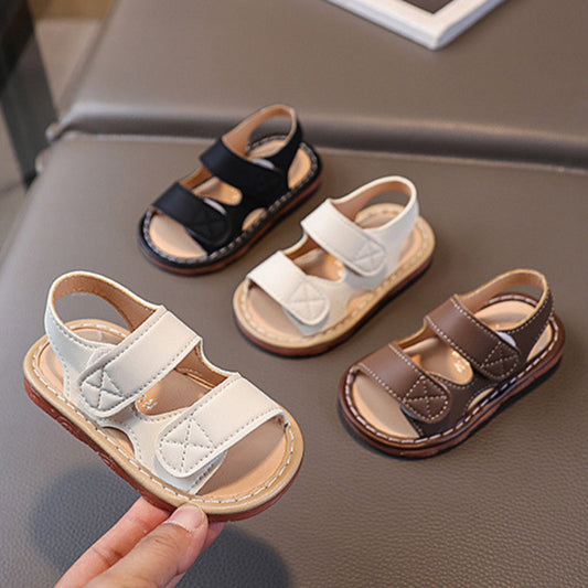 Kasut Baby Unisex 0-3Y Baby Boy Sandal Kids Girl Toddler Slipper Soft Sole Anti Slip Kasut Budak Selipar Anak