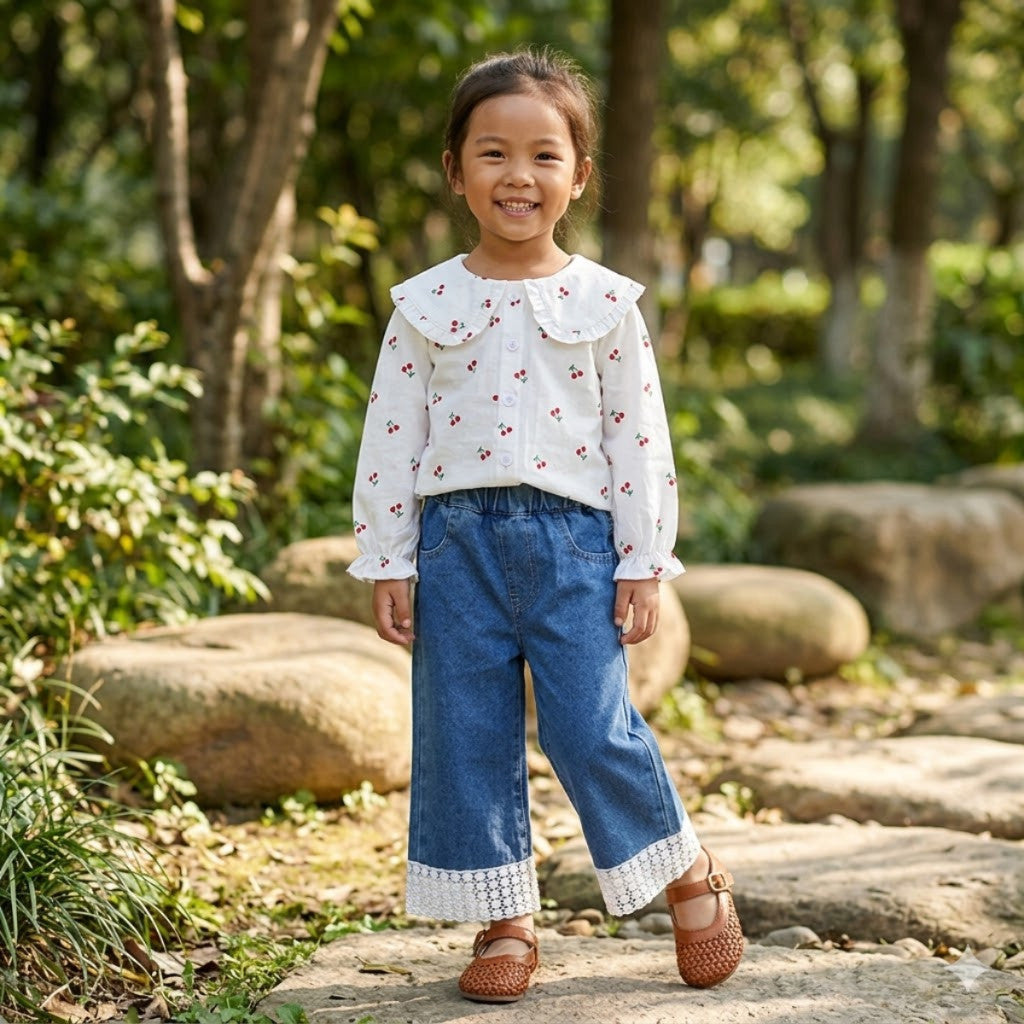 Kasut Sandal Budak Perempuan 3-6Y Kids Girl Shoes Anti Slip Soft Sole Toddler Anak Jalan Kanak Raya