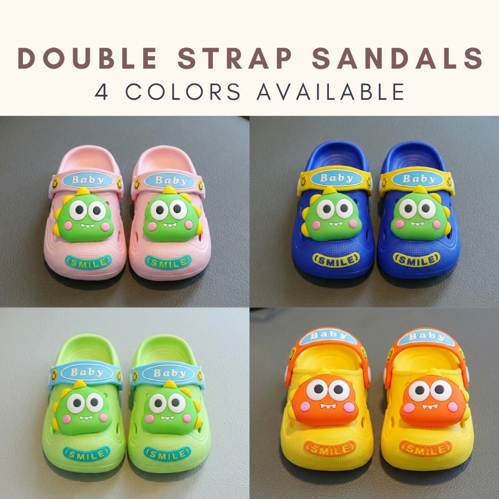 Kasut Selipar Budak Unisex 1-5Y Kids Sandal Rubber Shoes Slipper Toddler Shoe Girl Baby Boy Perempuan Kasut Anak Lelaki