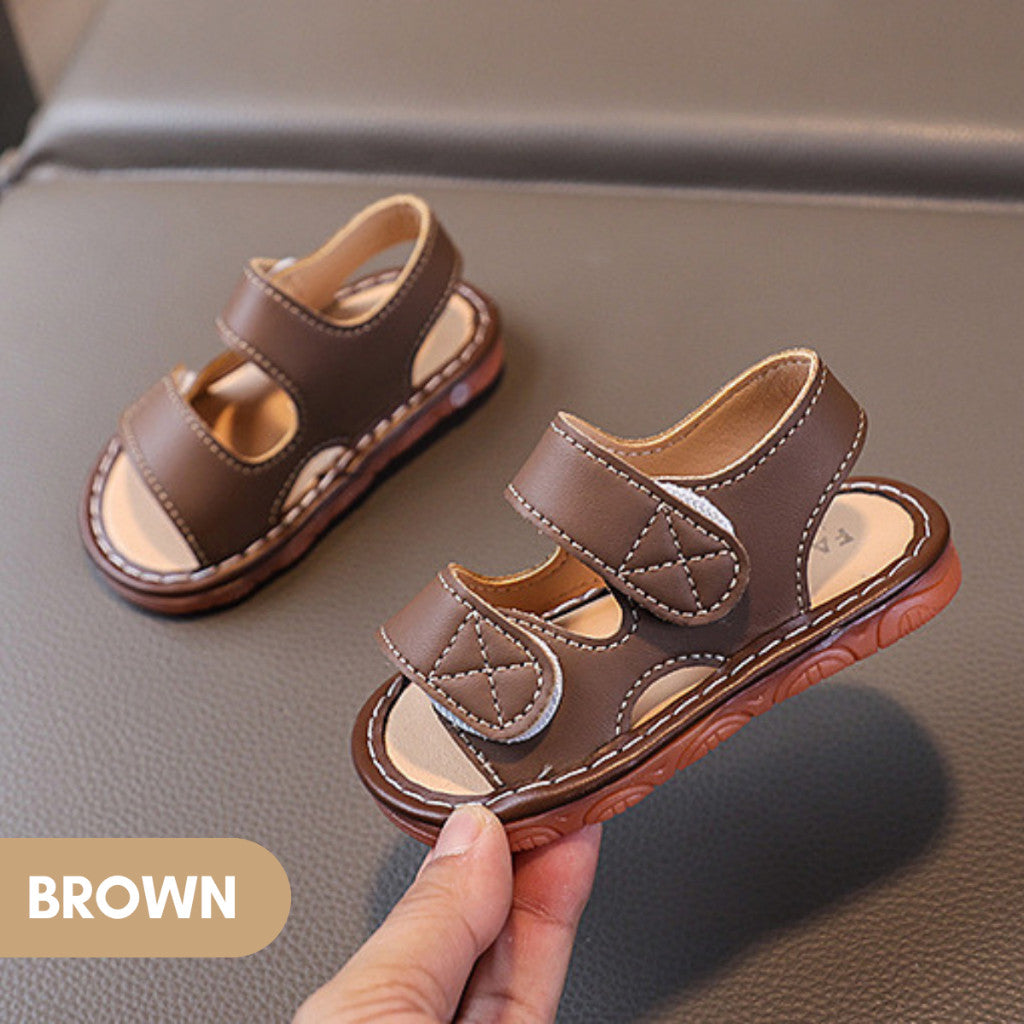 Kasut Baby Unisex 0-3Y Baby Boy Sandal Kids Girl Toddler Slipper Soft Sole Anti Slip Kasut Budak Selipar Anak