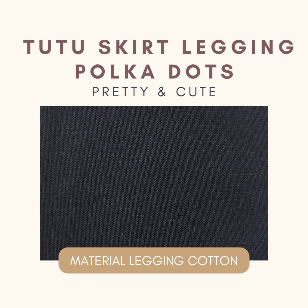 Kids Girl Tutu Pants Skirt Legging 1-7Y Seluar Budak Perempuan Polka Dots Baby Girl Long Pants Toddler Jalan Baju Raya