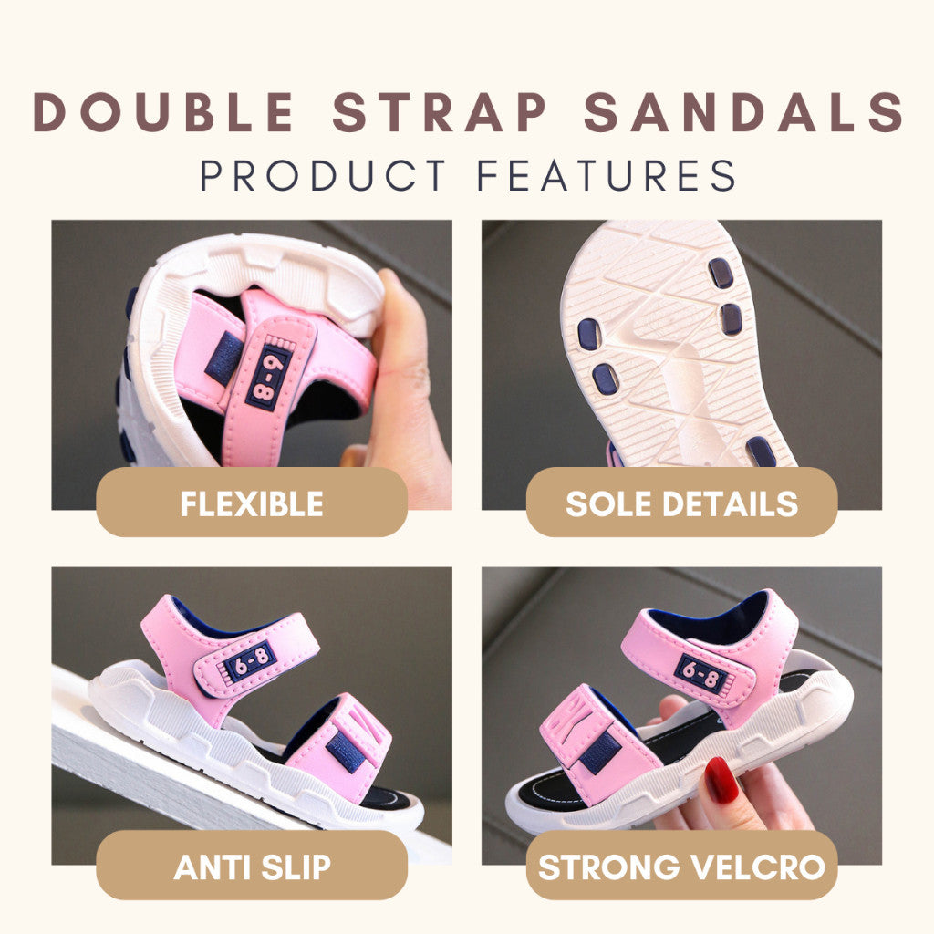 Kasut Selipar Budak Harian 1-10Y Sandal Anak Kids Shoes Toddler Anti Slip Slipper Baby Boy Girl