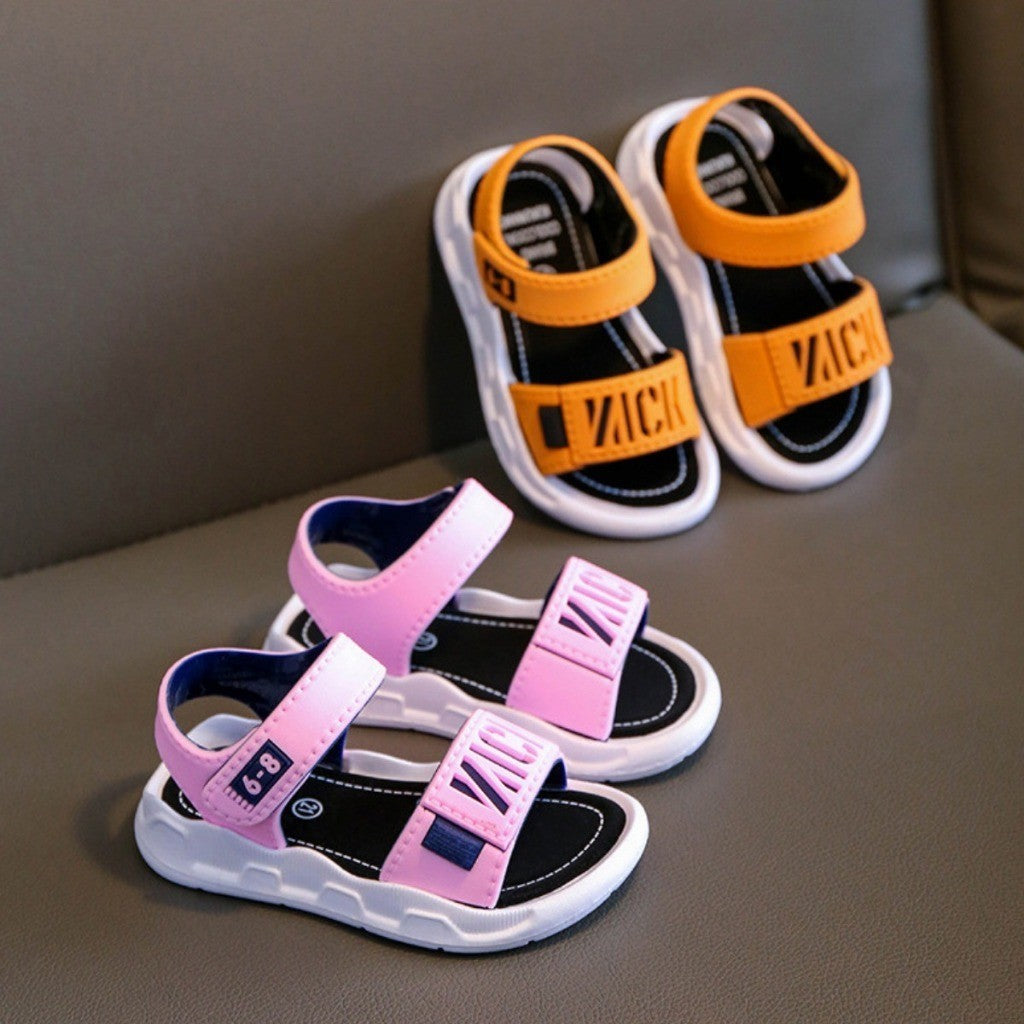 Kasut Selipar Budak Harian 1-10Y Sandal Anak Kids Shoes Toddler Anti Slip Slipper Baby Boy Girl